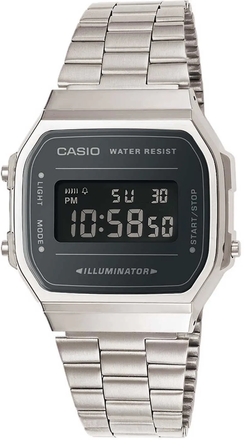 Casio Vintage A168WEM-1EF Uhr • Kultiges Retro-Design • Nützliche Digital-Funktionen