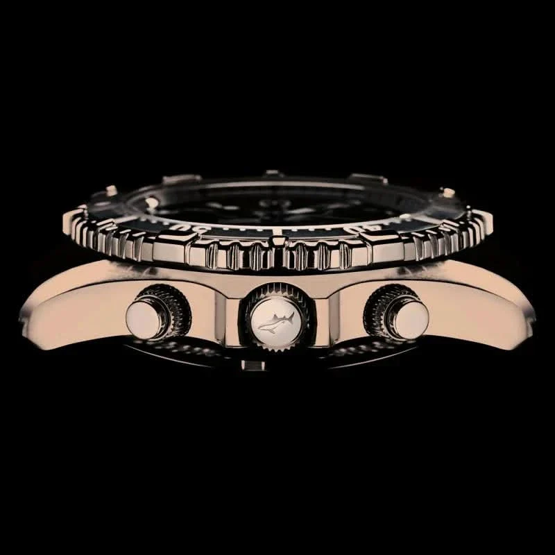 Chris Benz Depthmeter Chronograph 300M CB-C300X-C-MBC Herrenuhr • 300m Wasserdicht • Tiefenmesser