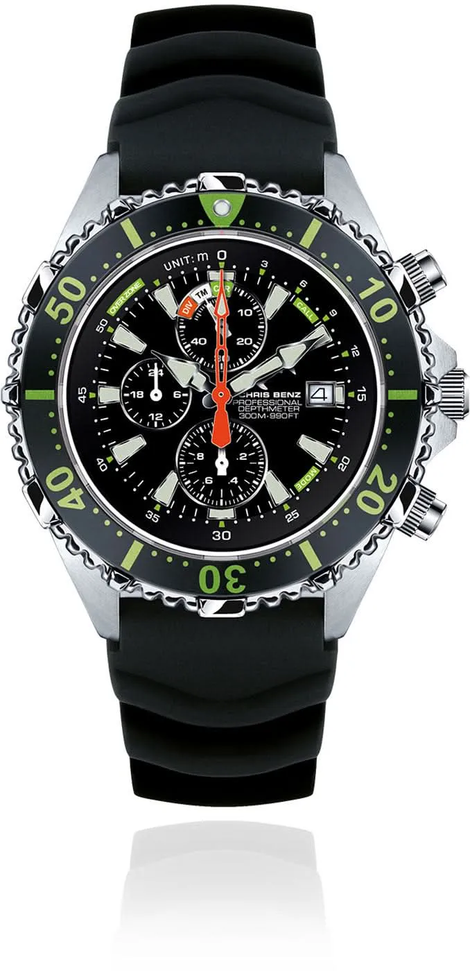 Chris Benz CB-C300X-G-KBS Depthmeter • 300m • Saphirglas