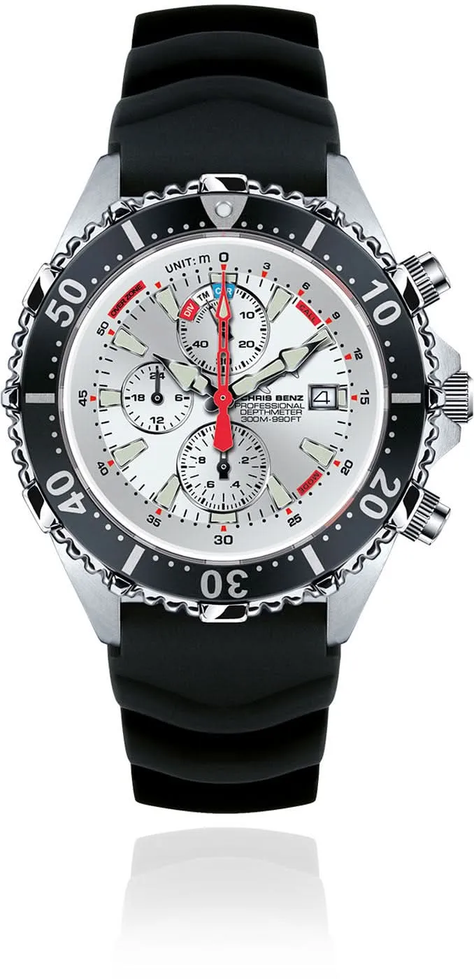 Chris Benz Depthmeter CB-C300X-SI-KBS Uhr • 300m • Saphirglas