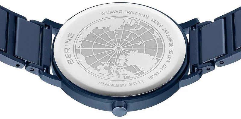 Bering Ceramic 18531-797 Damenuhr • High-Tech Keramik • Kratzfestes Saphirglas
