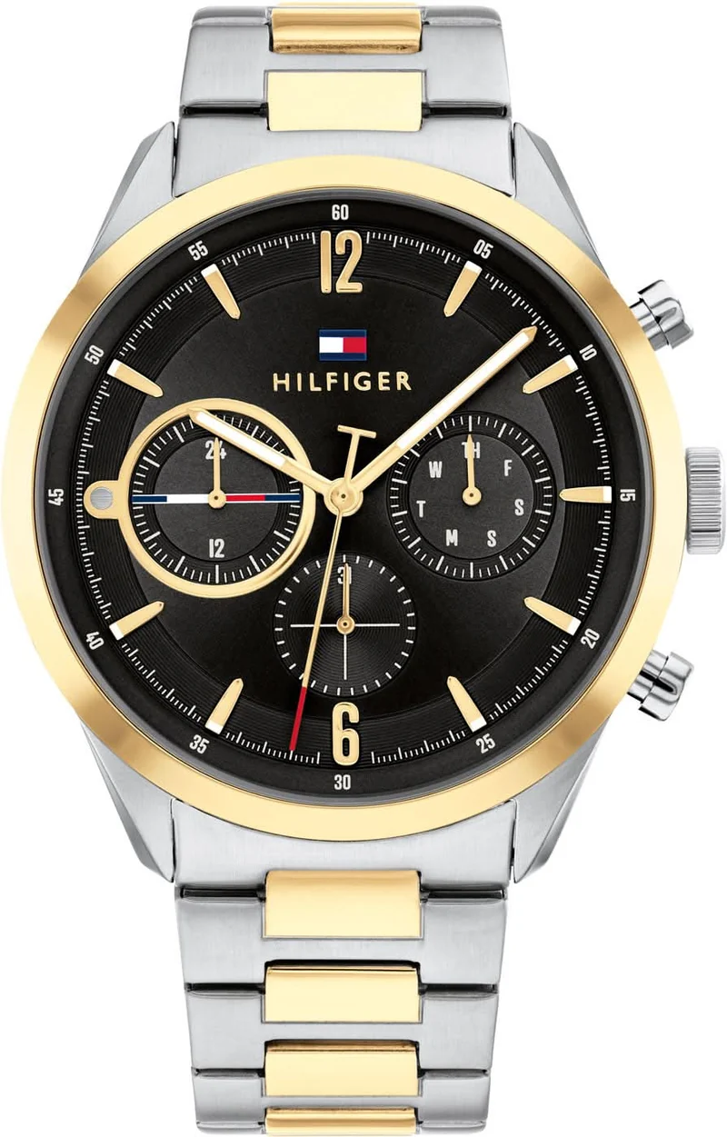 Tommy Hilfiger Lars 1791944 Herrenuhr • Sportliches Design • Edles Branding