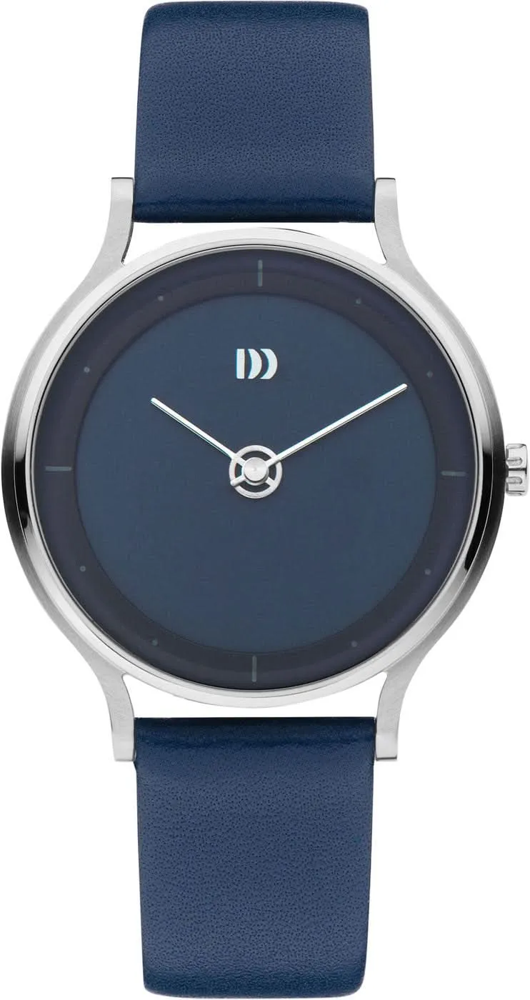 Danish Design Solar 10A203 Herrenuhr • Purismus • Flach