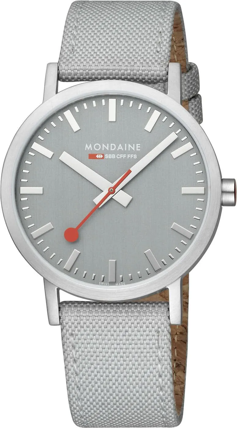 Mondaine Classic A660.30360.80.SBH Unisex-Uhr • Schweizer Bahnhofsuhren-Design • Ikonische Ablesbarkeit