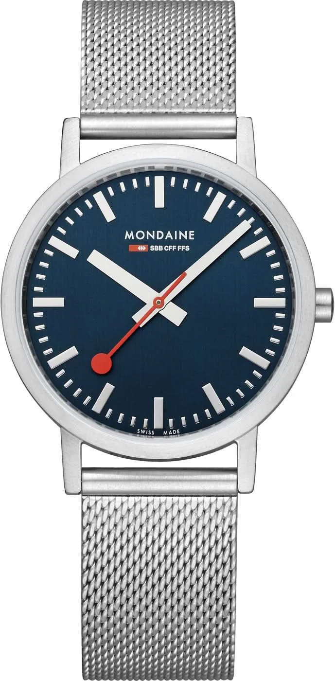 Mondaine Classic A660.30314.40SBJ Unisex-Uhr • Schweizer Design • Milanaise