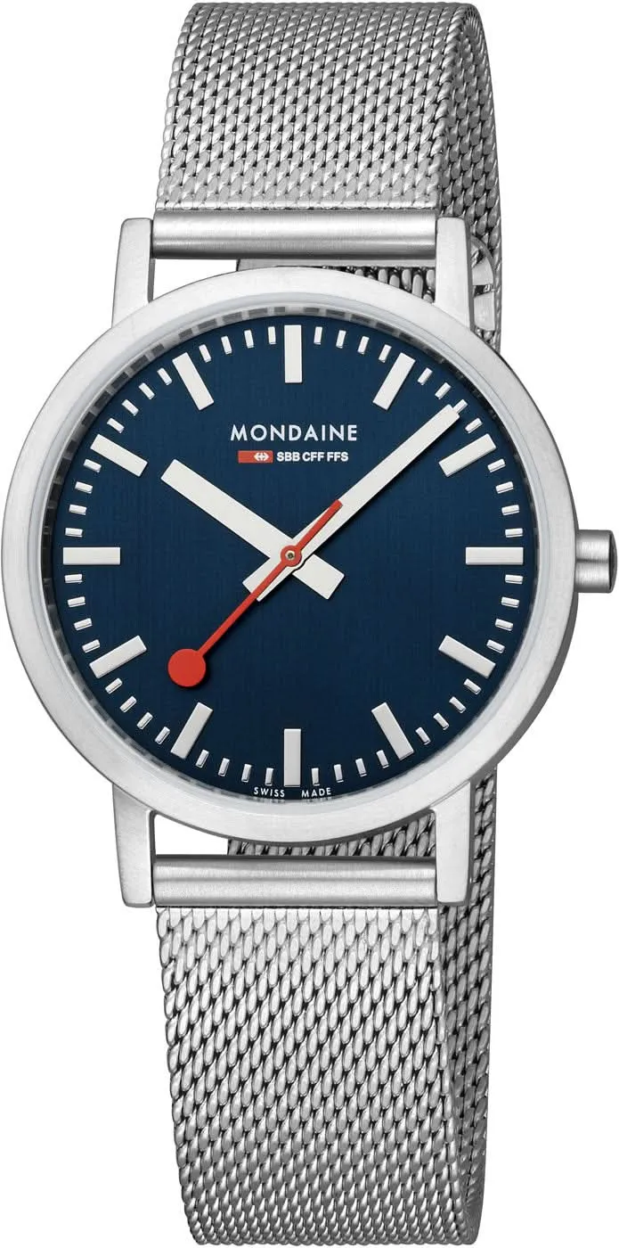 Mondaine Classic A660.30314.40SBJ Unisex-Uhr • Schweizer Design • Milanaise