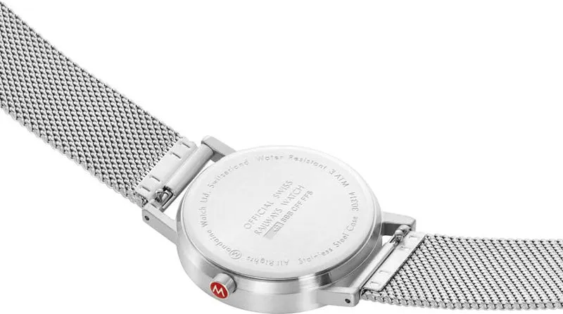 Mondaine Classic A660.30314.40SBJ Unisex-Uhr • Schweizer Design • Milanaise