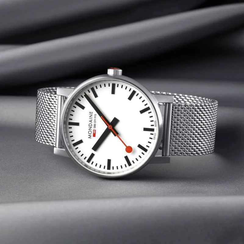 Mondaine evo2 MSE.43110.SJ Herrenuhr • Schweizer Design