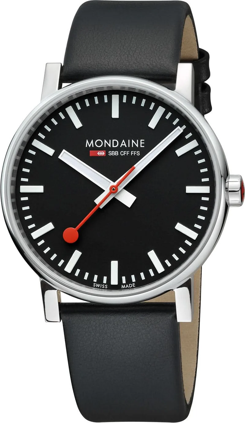 Mondaine evo2 MSE.43120.LB Uhr • Schweizer Design • Vegan