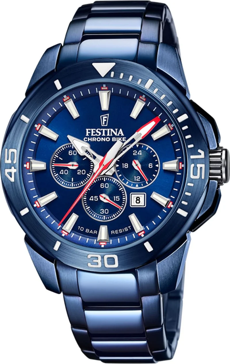 Festina Chrono Bike Special Edition F20643/1 Herrenuhr • Sportlicher Chronograph • 10 ATM Wasserdicht
