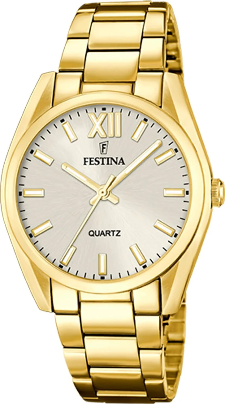 Festina Boyfriend F20640/1 Damenuhr • Feminine Eleganz • Hochwertiger Edelstahl
