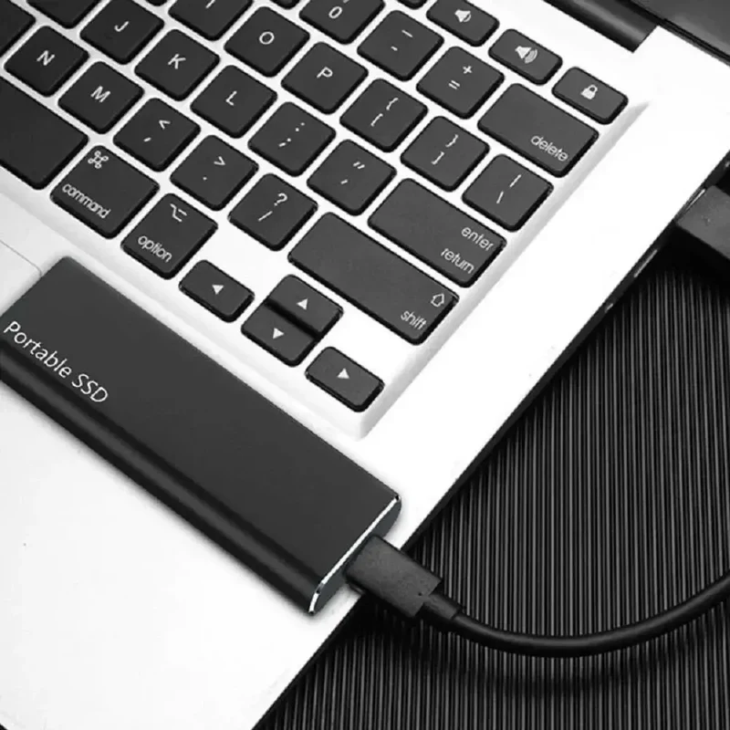 Externe SSD Harde Schijf Aluminium USB-C Ultrasnelle Dataoverdracht Opslag | Sansoti