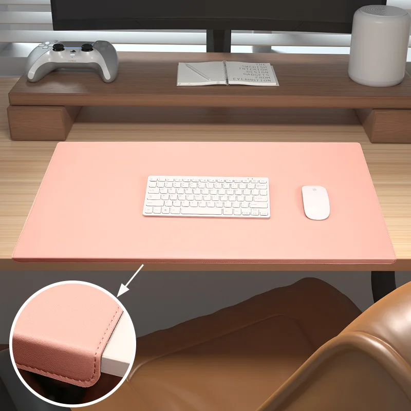 Ergonomische Bureaumat met Polssteun 60-90cm – Antislip Kunstleren Deskpad voor Gaming & Thuiswerken | Sansoti