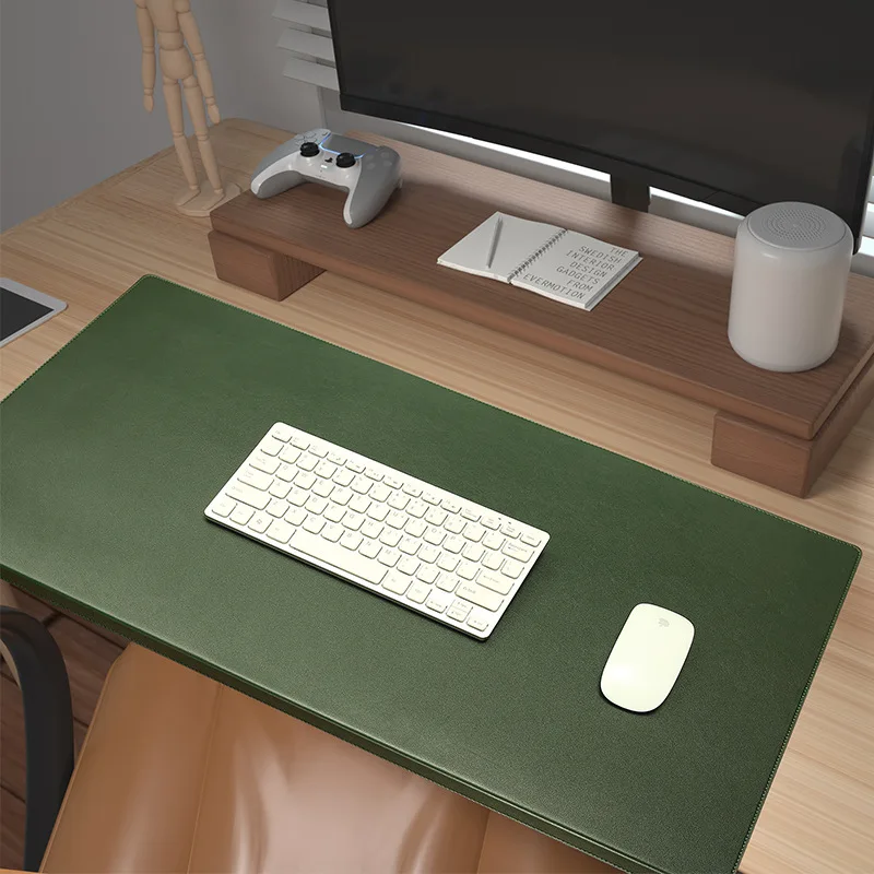 Ergonomische Bureaumat met Polssteun 60-90cm – Antislip Kunstleren Deskpad voor Gaming & Thuiswerken | Sansoti