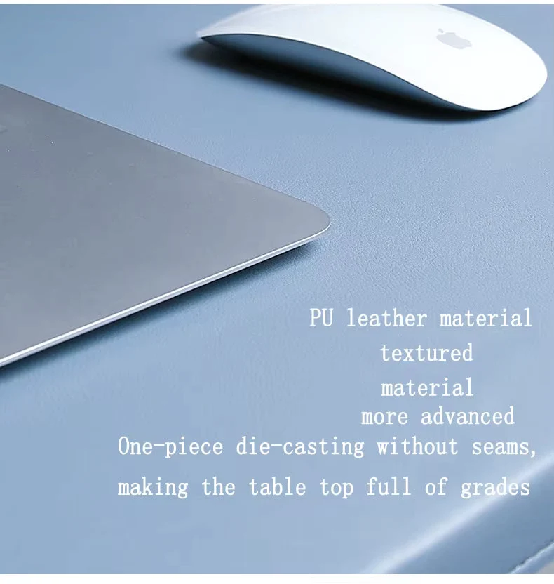 Ergonomische Bureaumat met Polssteun 60-90cm – Antislip Kunstleren Deskpad voor Gaming & Thuiswerken | Sansoti