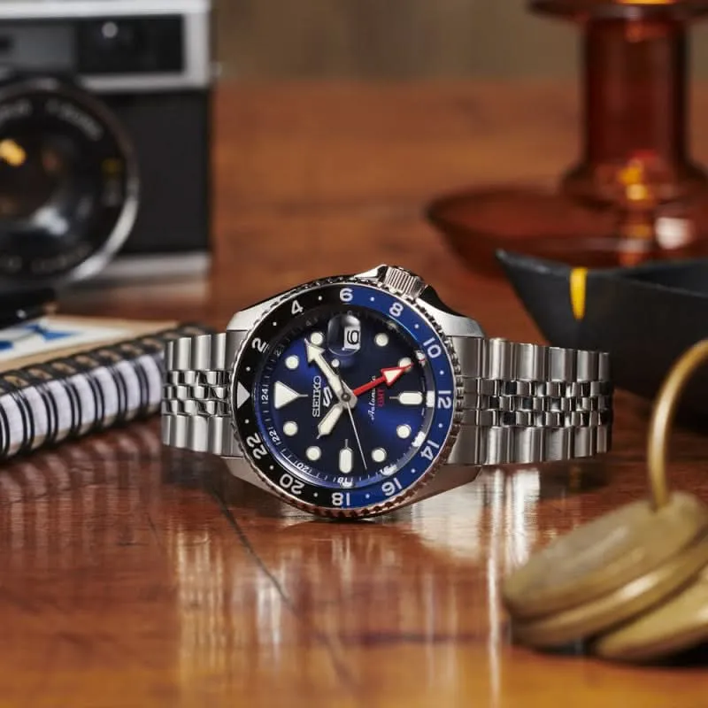 Seiko Seiko 5 Sports SSK003K1 Herrenuhr • GMT-Funktion • Automatik