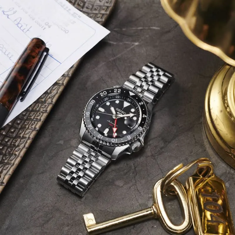 Seiko 5 Sports SSK001K1 Herrenuhr • Automatik GMT • Japanische Manufakturqualität