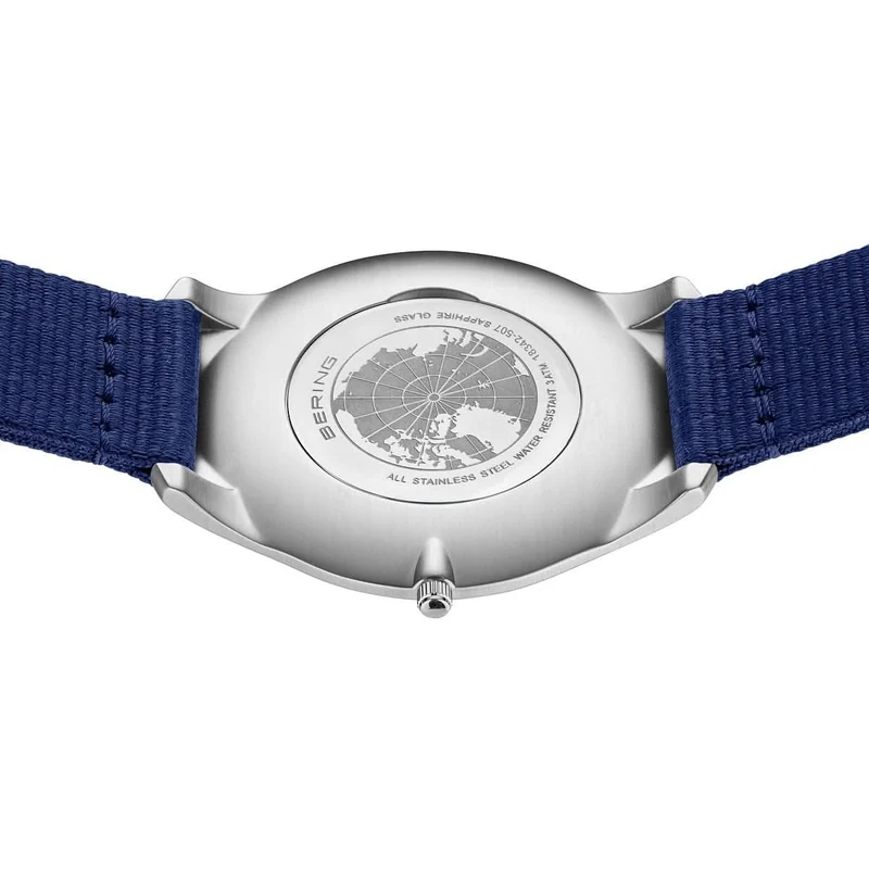 Bering Ultra Slim 18342-507 Herrenuhr • Kratzfestes Saphirglas • Ultraflaches Design
