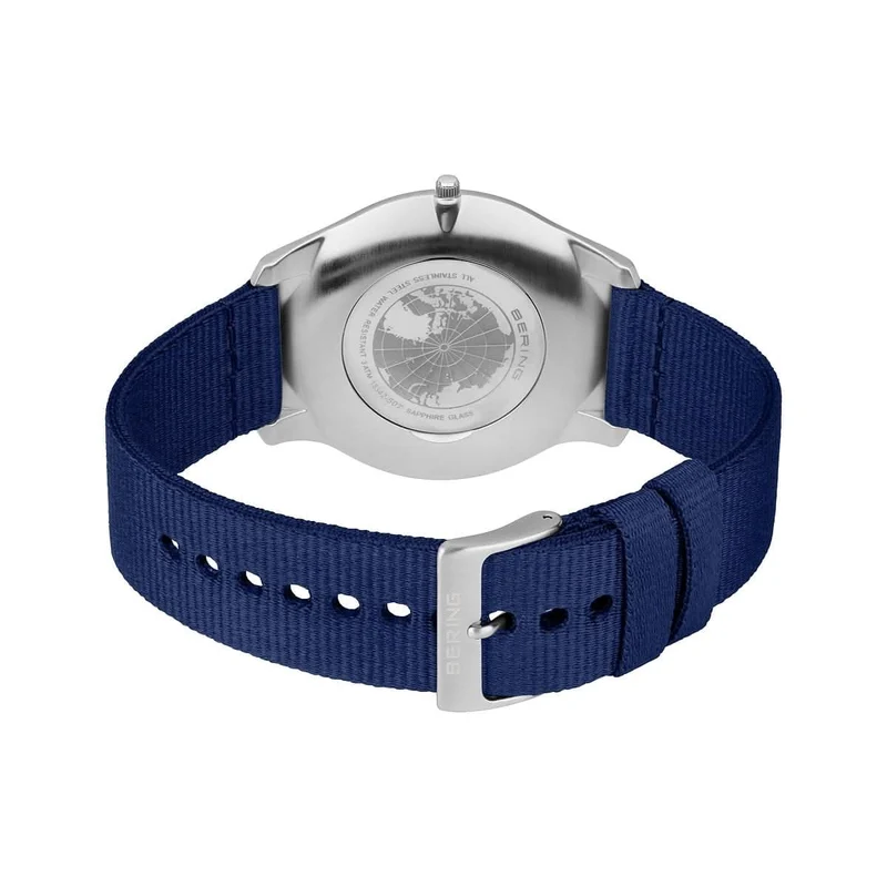 Bering Ultra Slim 18342-507 Herrenuhr • Kratzfestes Saphirglas • Ultraflaches Design