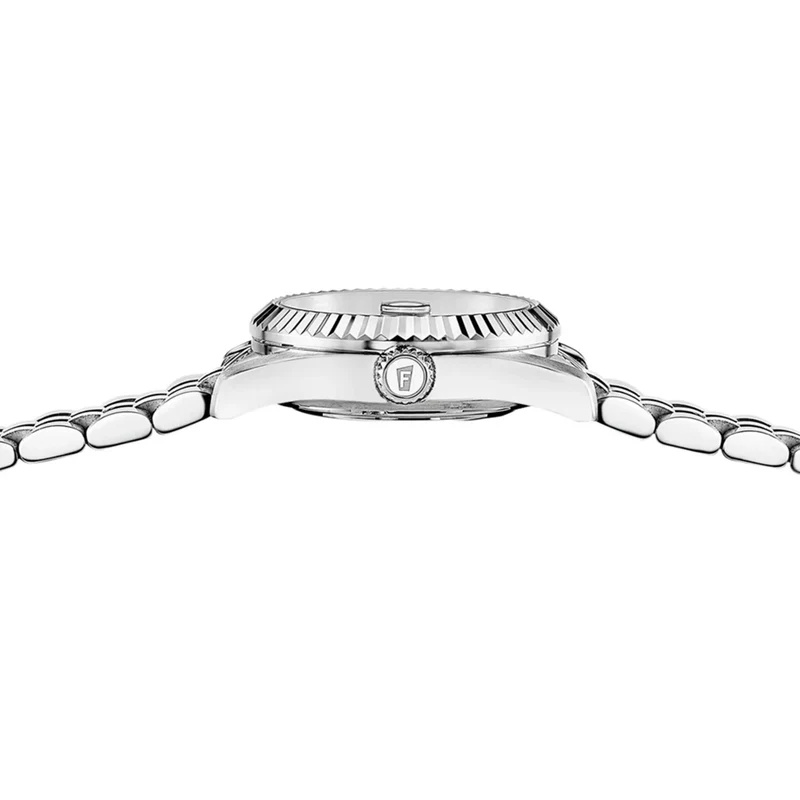 Festina Swiss Made Classic Steel F20087/1 Damen • Saphirglas • Edelstahlarmband