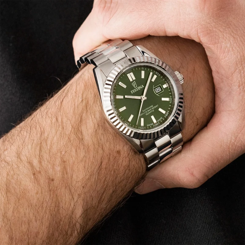 Festina F20084/C Herrenuhr • Saphirglas • Swiss Made