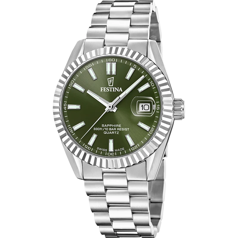 Festina F20084/C Herrenuhr • Saphirglas • Swiss Made