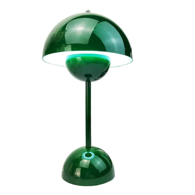 Oplaadbare Retro Tafellamp met Touchbediening Dimbaar LED Sfeerlicht 3 Standen 10 Uur Accuduur voor Woonkamer | Sansoti