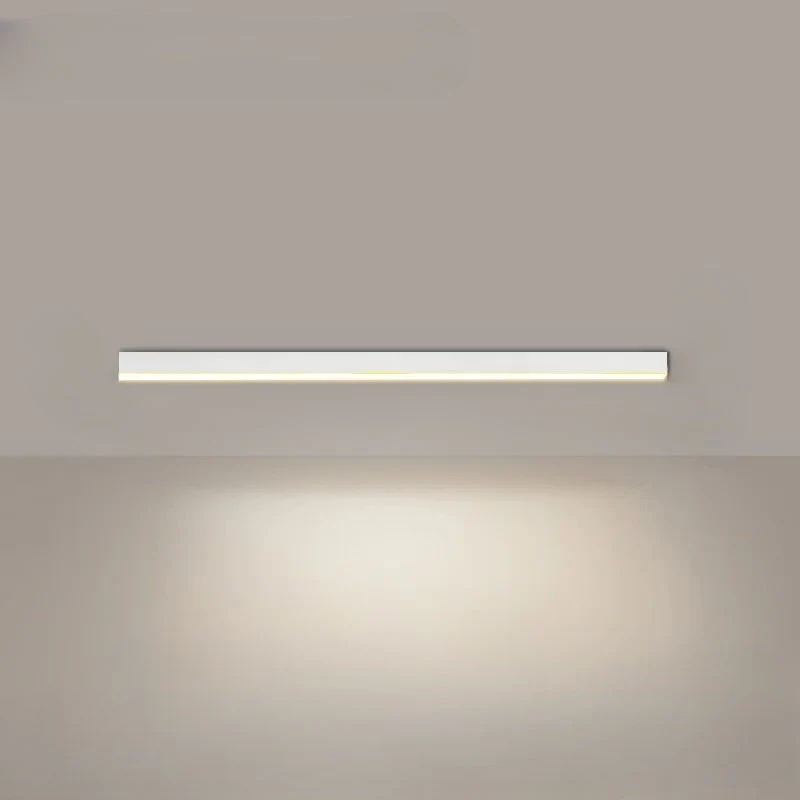 Lineaire LED Plafondlamp Aluminium 60-150cm Neutraal Wit Licht Strak Modern Design voor Keuken Kantoor Werkplek | Sansoti