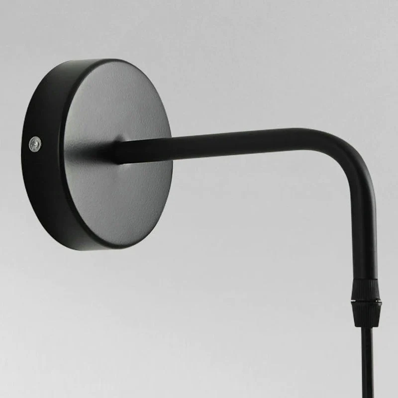 Wandlamp met Verstelbaar Snoer Metaal Scandinavisch Design Slaapkamer Woonkamer Leesverlichting Bedlamp | Sansoti
