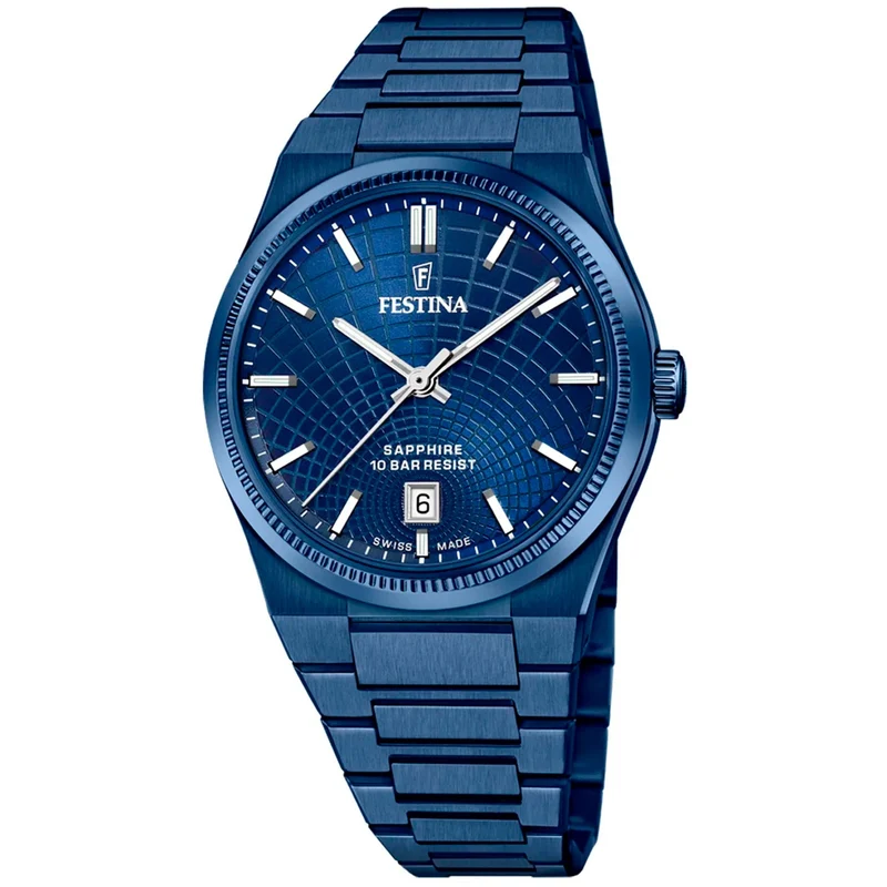 Festina Rivé F20078/1 Herrenuhr • Saphirglas • Automatikwerk Swiss Made