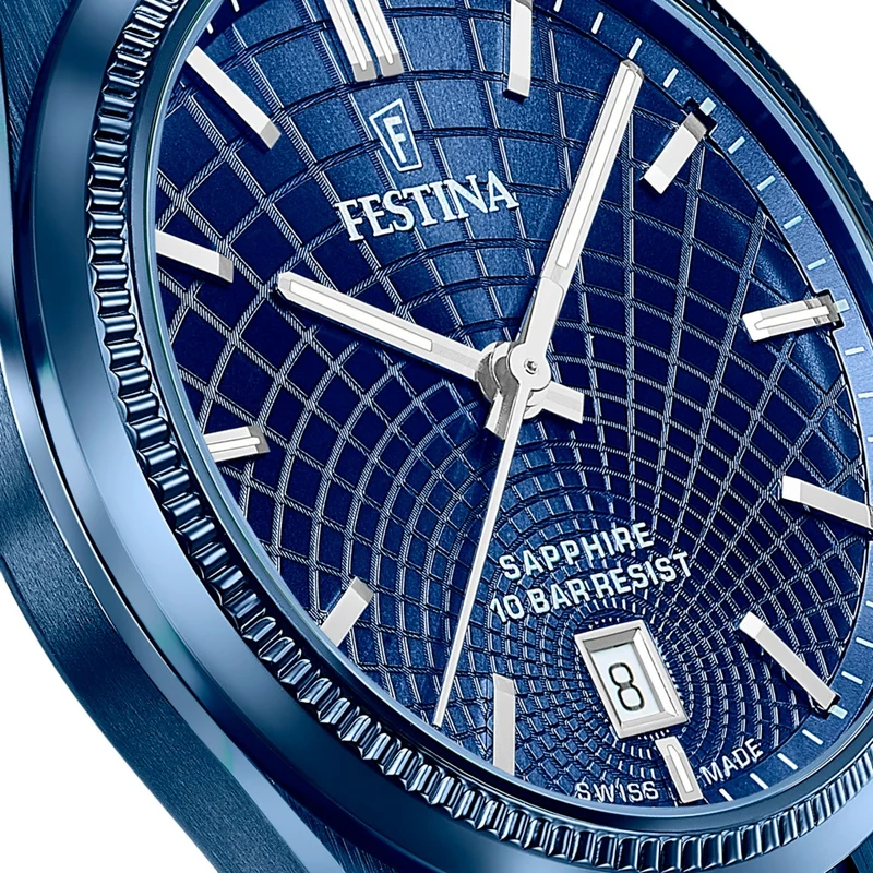 Festina Rivé F20078/1 Herrenuhr • Saphirglas • Automatikwerk Swiss Made