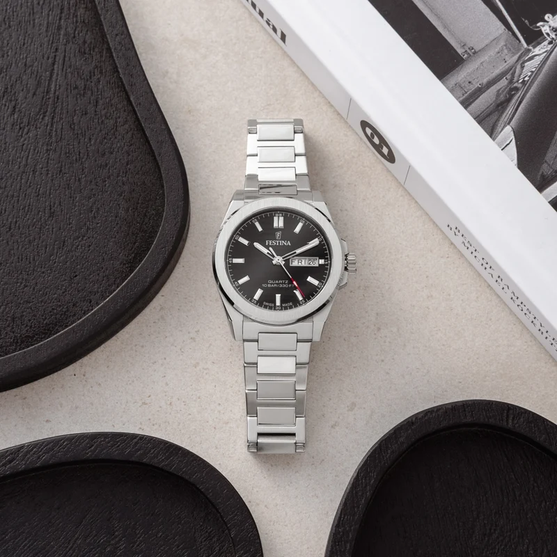 Festina Swiss Made Dune F20073/5 Herrenuhr • Saphirglas • 10 ATM wasserdicht