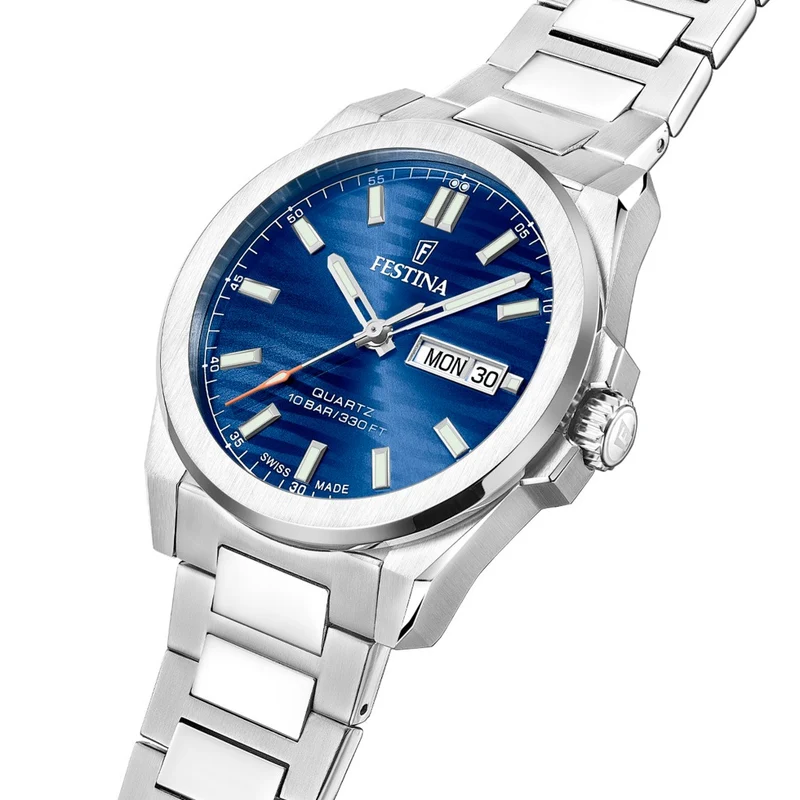 Festina Swiss Made Dune F20073/3 Herren • Saphirglas • Schweizer Quarzwerk