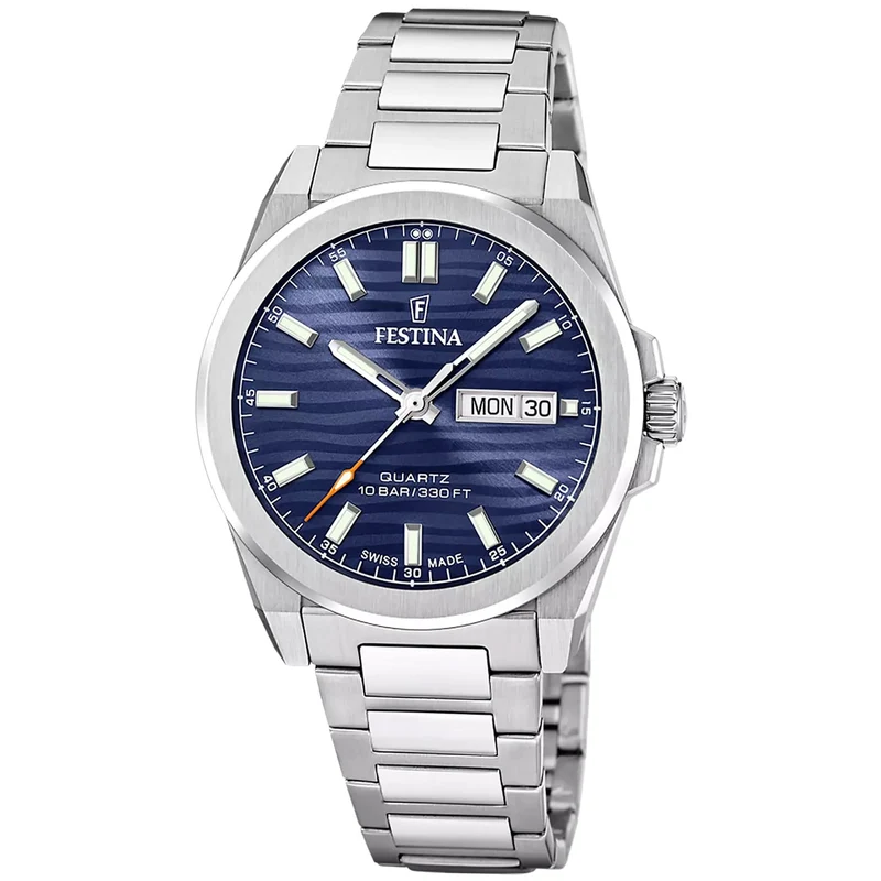 Festina Dune F20073/2 Herrenuhr • Saphirglas • Edelstahlgehäuse