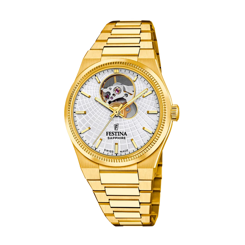 Festina Rivé F20064/1 Damen Armbanduhr • Automatikwerk Swiss Made • Saphirglas