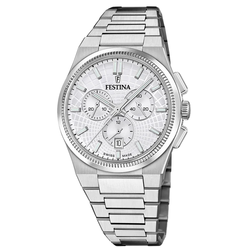 Festina Rivé F20059/1 Herrenuhr • Saphirglas mit Entspiegelung • Automatikwerk Swiss Made