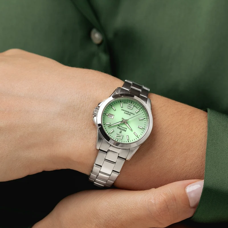 Festina Swiss Made Lady F20049/2 Damenuhr • Edelstahlarmband • Schweizer Qualität