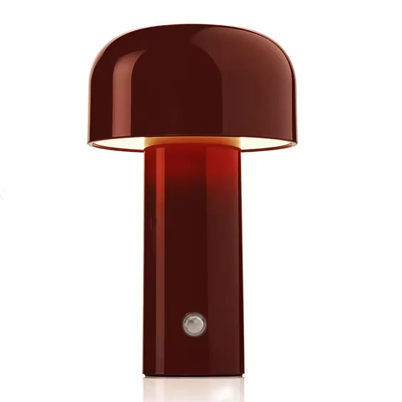 Paddenstoel Tafellamp LED Oplaadbaar Touch Dimbaar Sfeerlamp Modern Design Decoratieve Verlichting Draadloos | Sansoti