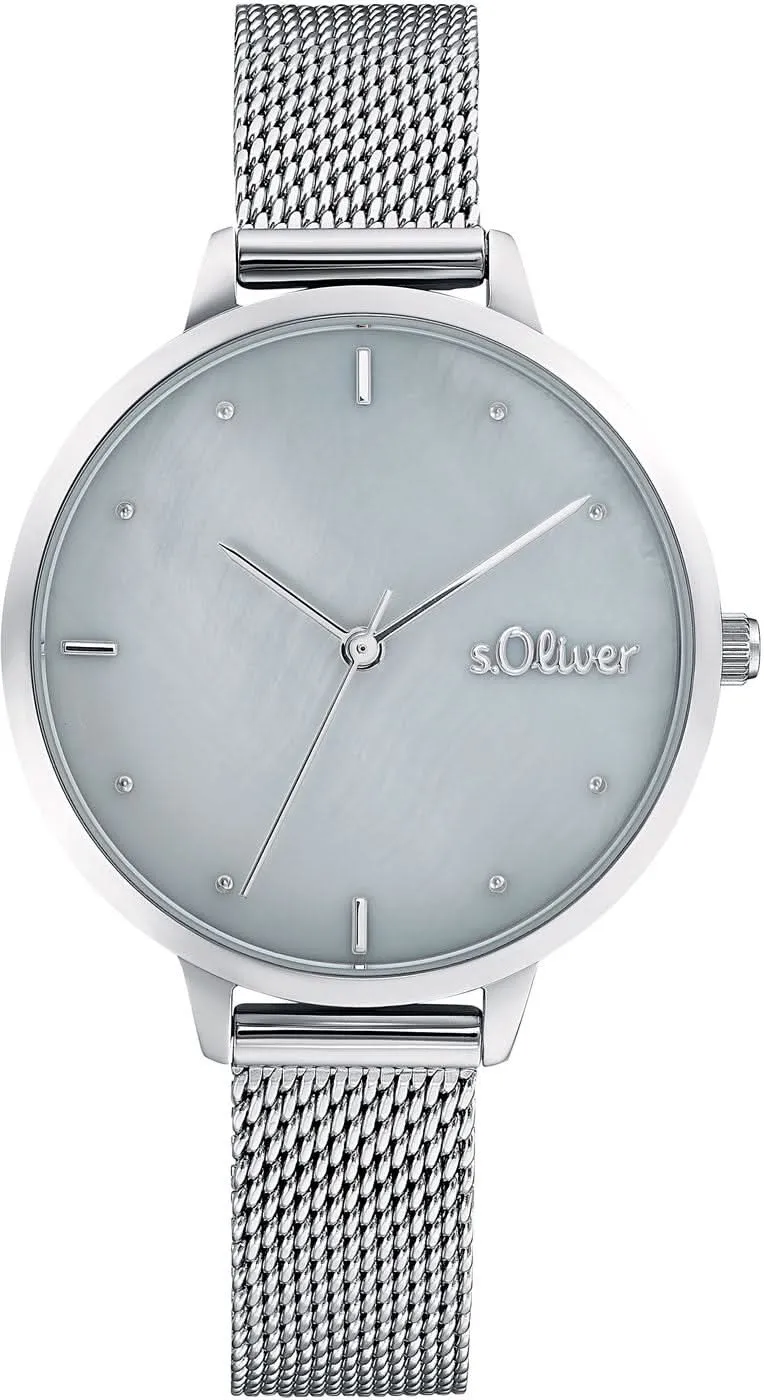 s.Oliver 2033510 Damenuhr • Modisches Lifestyle-Design • Hoher Tragekomfort