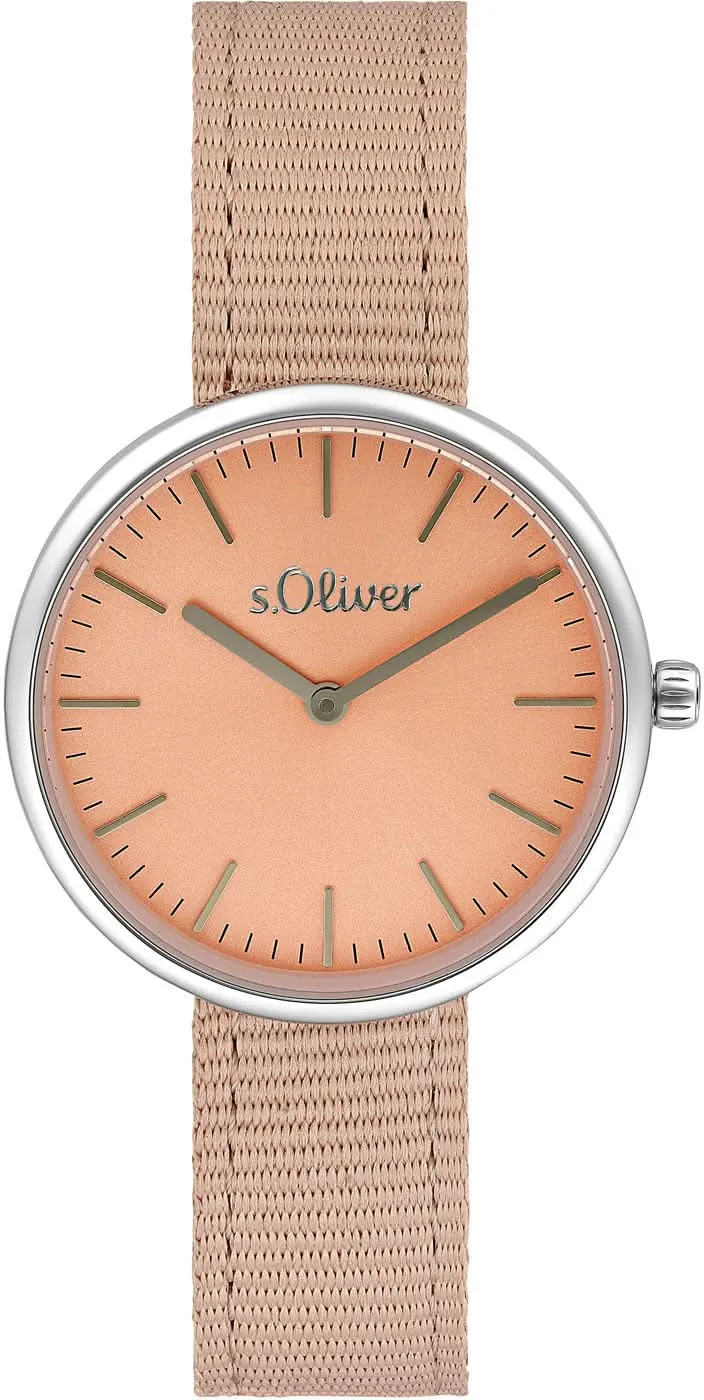 s.Oliver Weekender 2033549 Damenuhr • Modisches Lifestyle-Design • Hervorragendes Preis-Leistungs-Verhältnis