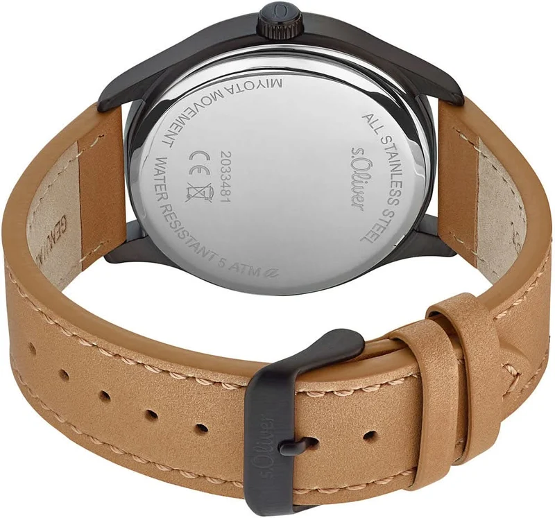 s.Oliver 2033481 Herrenuhr • Modisches Lifestyle-Design • Hervorragendes Preis-Leistungs-Verhältnis