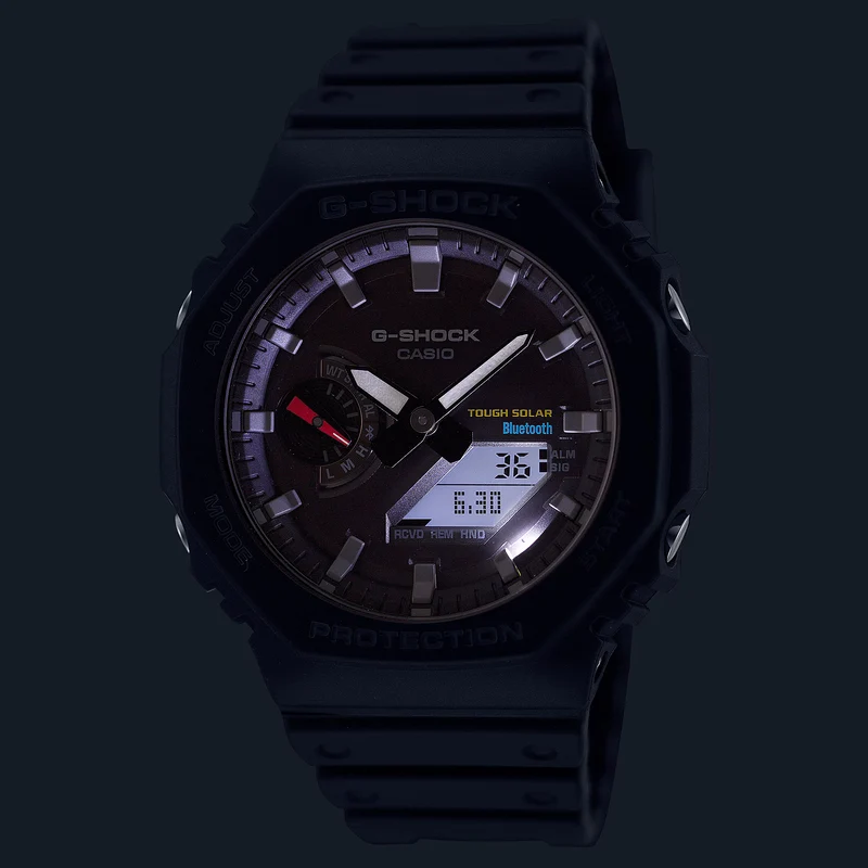 Casio G-Shock GA-B2100-1AER Herrenuhr • Tough Solar • Bluetooth