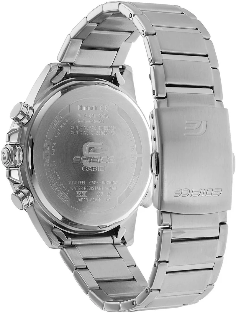 Casio Edifice ECB-30D-1AEF Herrenuhr • Smarte Funktionen • Weltzeit