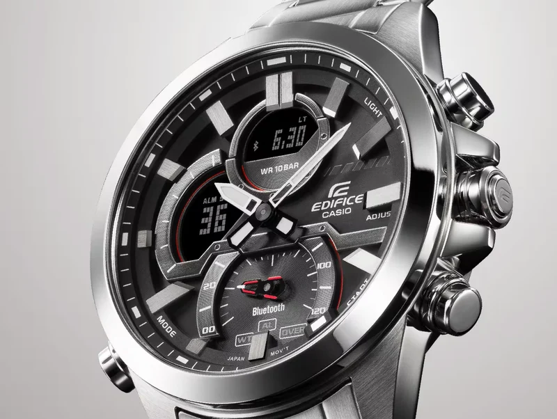 Casio Edifice ECB-30D-1AEF Herrenuhr • Smarte Funktionen • Weltzeit