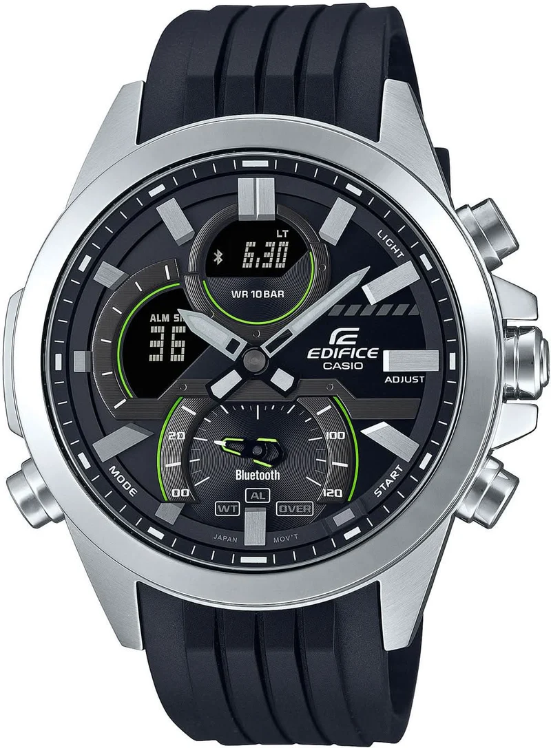 Casio Edifice ECB-30P-1AEF Herrenuhr • Smarte Funktionen via Bluetooth • Weltzeit