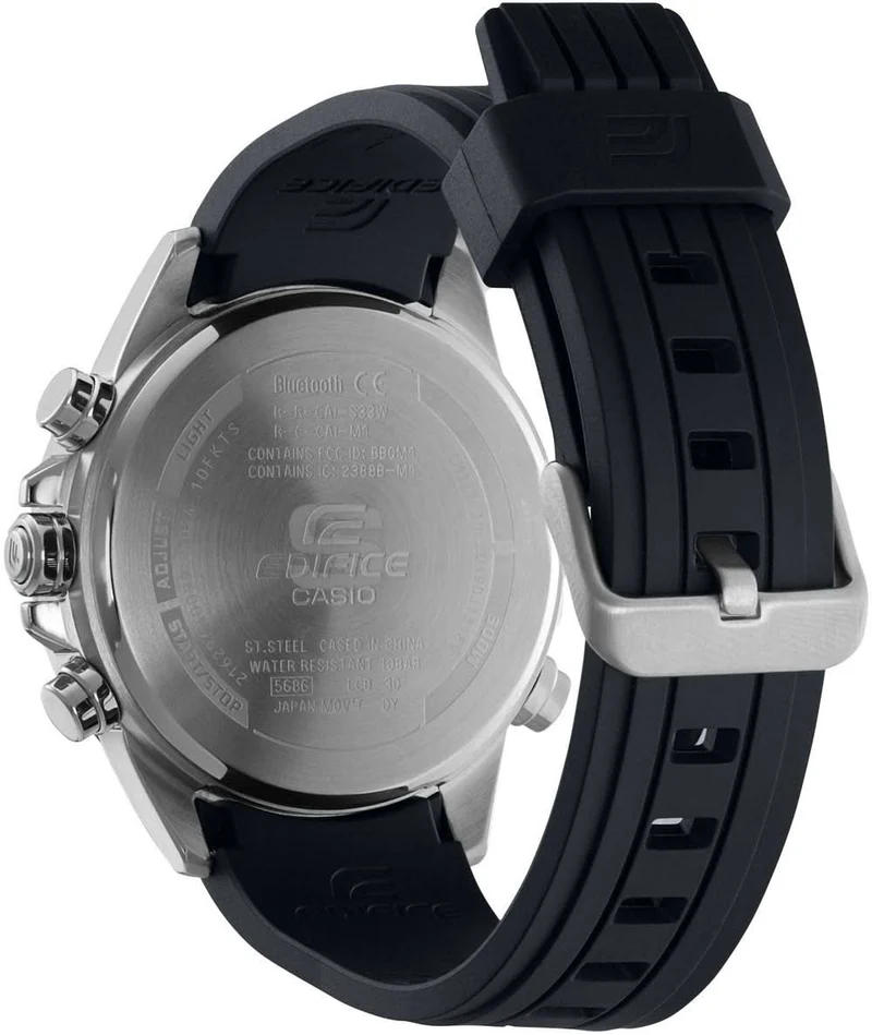 Casio Edifice ECB-30P-1AEF Herrenuhr • Smarte Funktionen via Bluetooth • Weltzeit