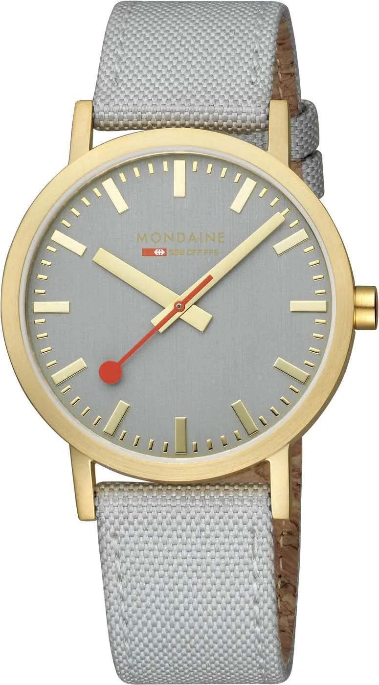 Mondaine Classic A660.30360.80.SBU Unisex-Uhr • Schweizer Bahnhofsdesign • Swiss Made