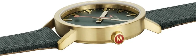 Mondaine Classic A660.30360.60.SBS Unisex-Uhr • Schweizer Design • Nachhaltiges Band