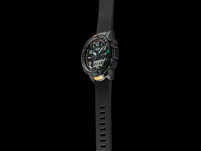 Casio Pro Trek PRT-B50-1ER Herrenuhr • Smarte Bluetooth® Funktionen • Quad-Sensor