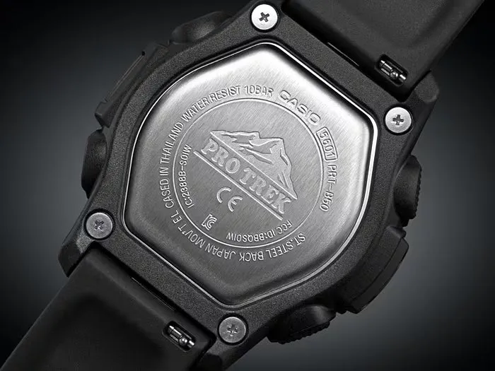 Casio Pro Trek PRT-B50-1ER Herrenuhr • Smarte Bluetooth® Funktionen • Quad-Sensor